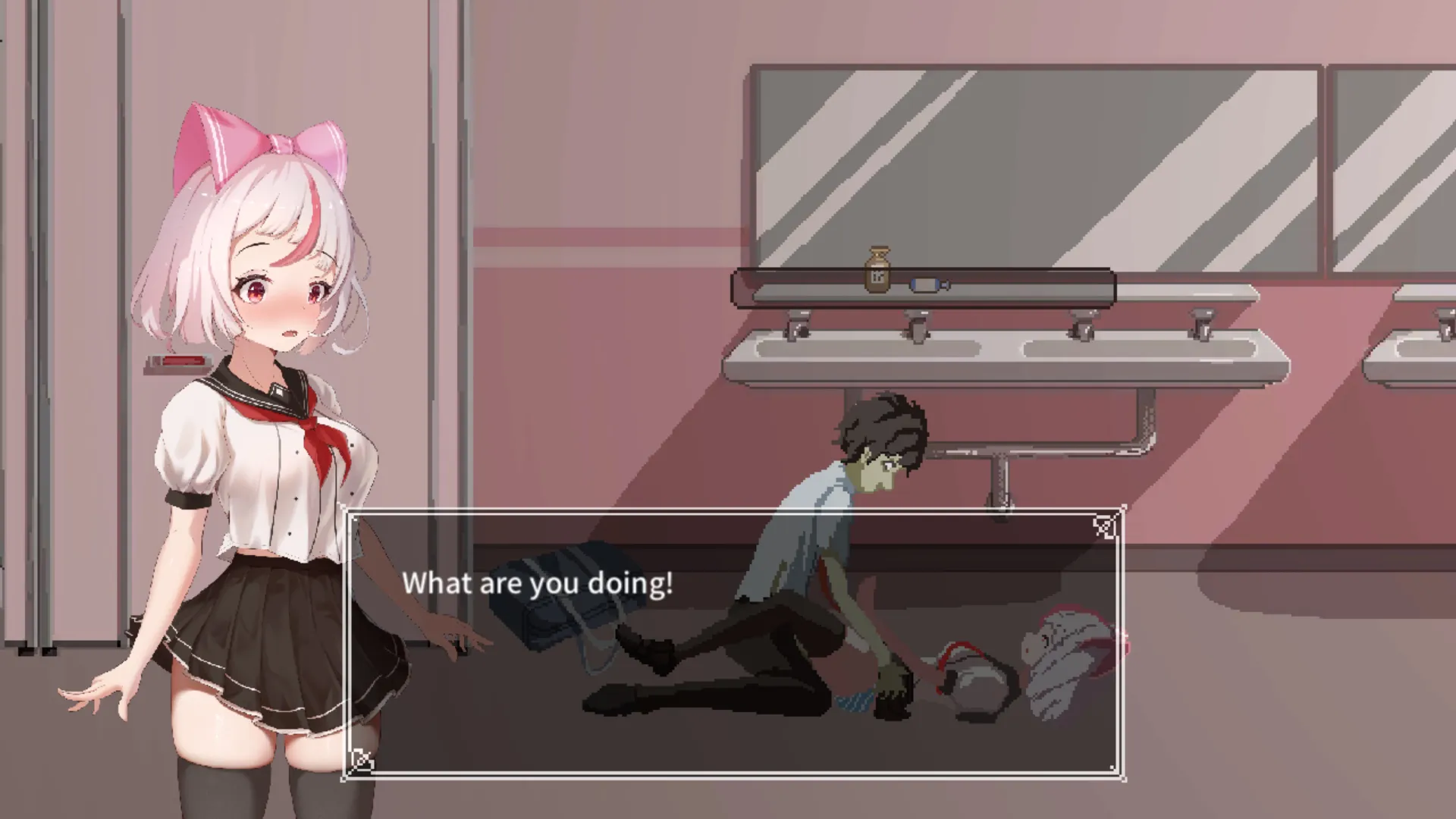 Syahata’s Bad Day gameplay screenshot 3 (Ren'Py adult game) by JaShinn – free download