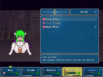 Descendants of the Forest gameplay screenshot 1 (Ren'Py adult game) by Eropixel – free download