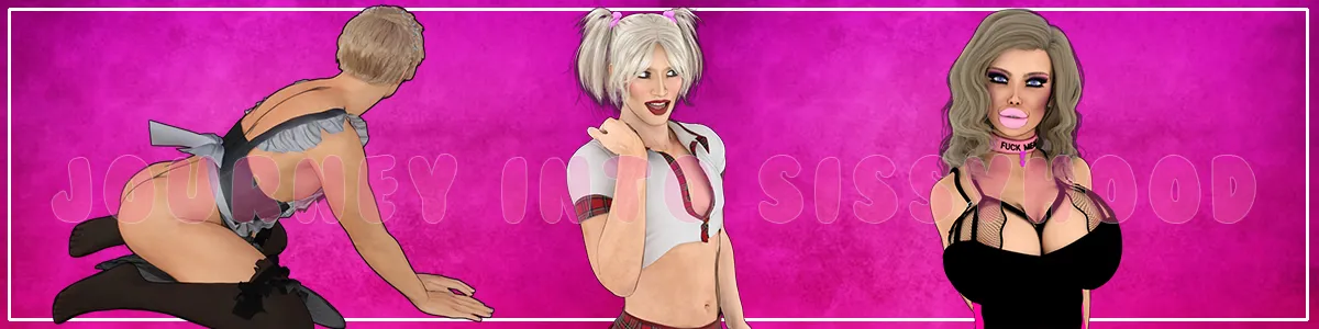 Journey into Sissyhood cover 0.4.3 – Ren'Py adult game by OnlyANoob free download