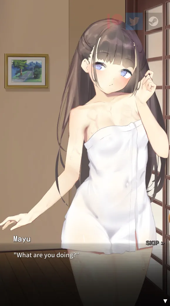 Nemurimouto gameplay screenshot 2 (Ren'Py adult game) by pachipoi – free download