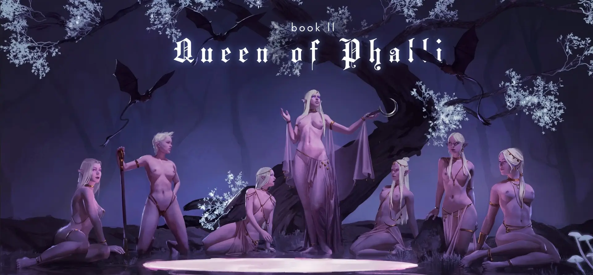The Queen of Phalli cover Chapter 13.2 – HTML adult game by Nobody Cares free download