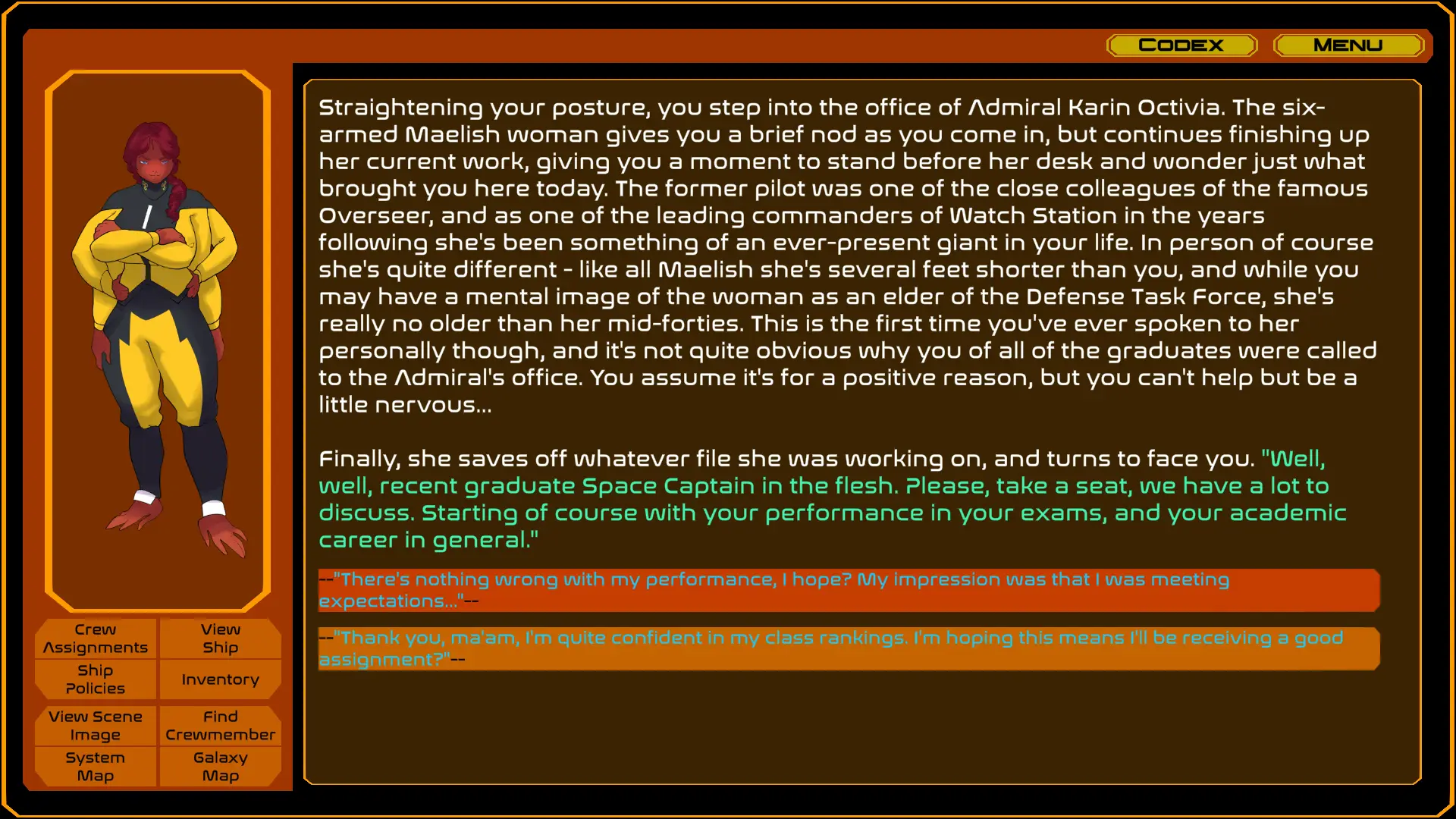 Carnal Voyages gameplay screenshot 7 (Ren'Py adult game) by DaScoot – free download