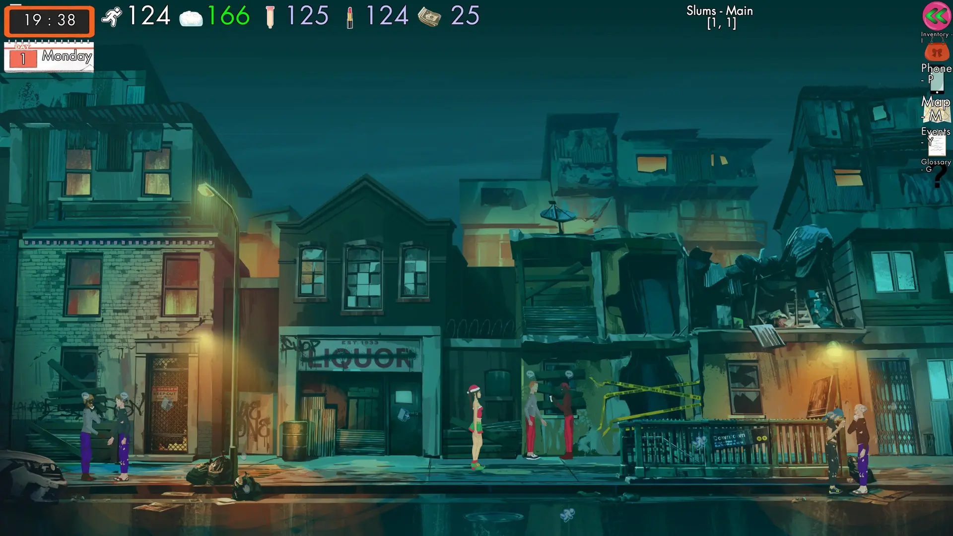 Unaware in the City gameplay screenshot 14 (Ren'Py adult game) by Mr. Unaware Studios – free download