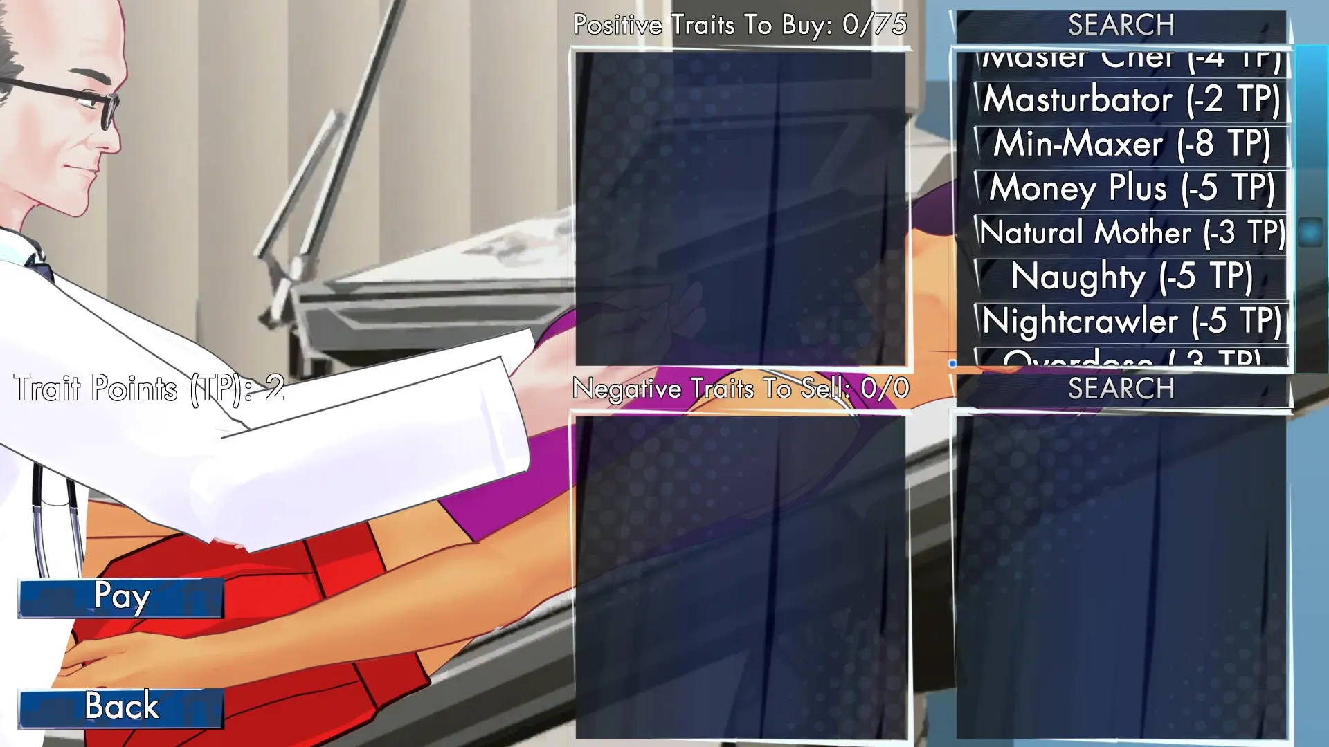Unaware in the City gameplay screenshot 3 (Ren'Py adult game) by Mr. Unaware Studios – free download