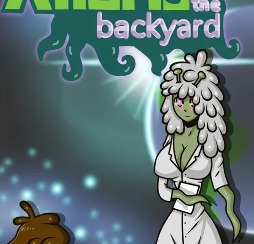 Aliens in the Backyard cover 20 – Ren'Py adult game by The Dark forest free download