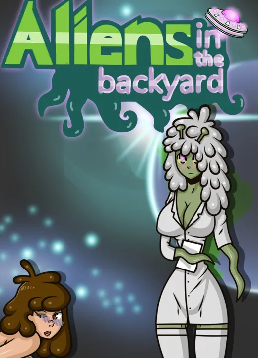 Aliens in the Backyard cover 20 – Ren'Py adult game by The Dark forest free download