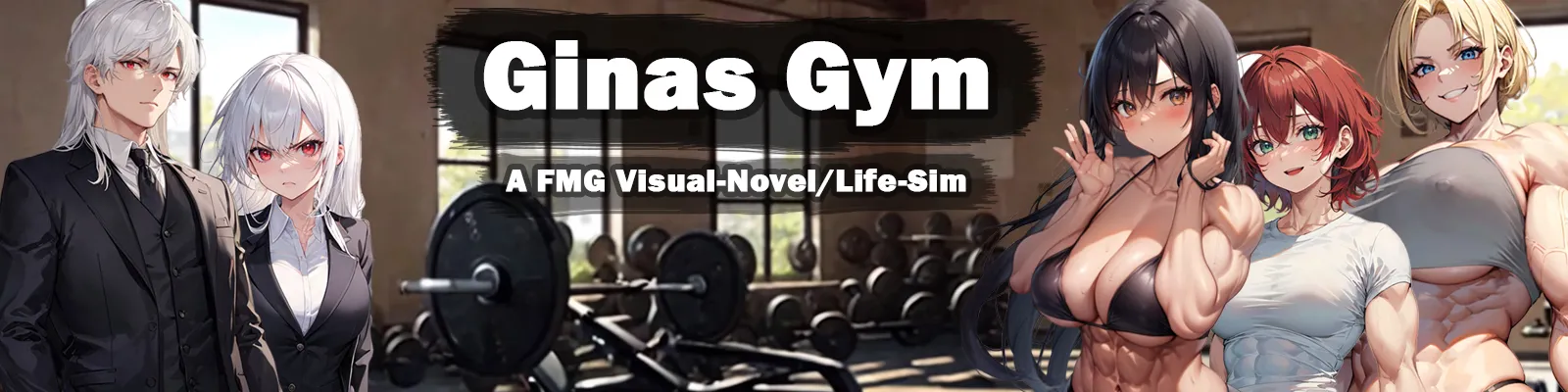 Ginas Gym cover 0.7.3.15 – Ren'Py adult game by The_Don free download