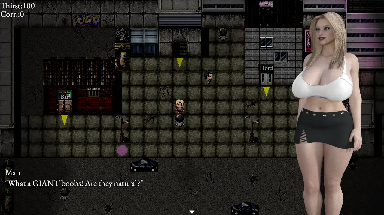 Episodes from San-Undress gameplay screenshot 8 (Ren'Py adult game) by Mohave Sennin – free download