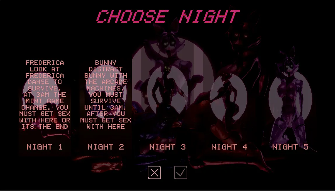 Five Nights at KinksDom gameplay screenshot 21 (Ren'Py adult game) by FNAKCreator F95zone – free download