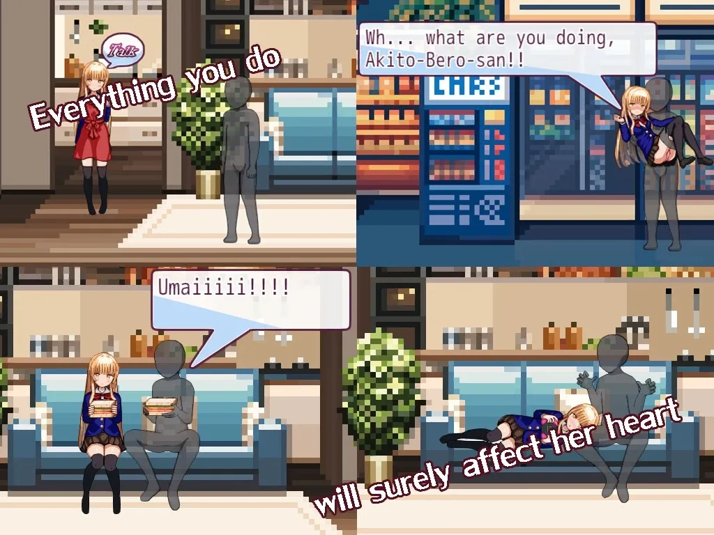 The Fallen Angel Next Door gameplay screenshot 3 (Ren'Py adult game) by Evilcat – free download