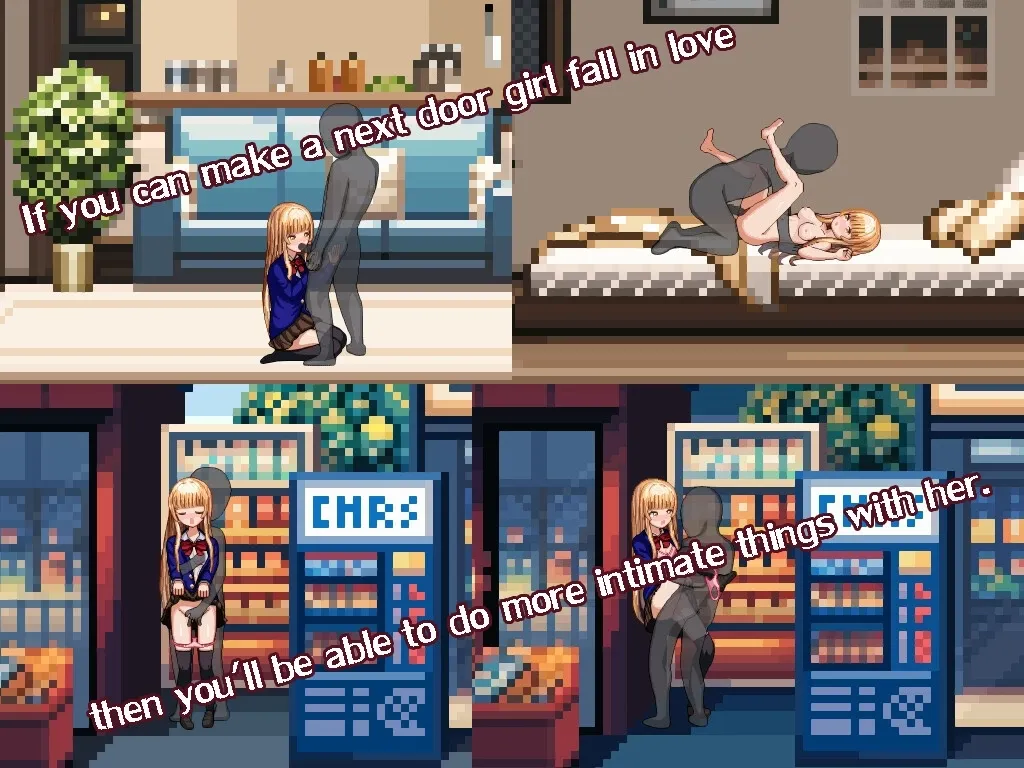 The Fallen Angel Next Door gameplay screenshot 4 (Ren'Py adult game) by Evilcat – free download