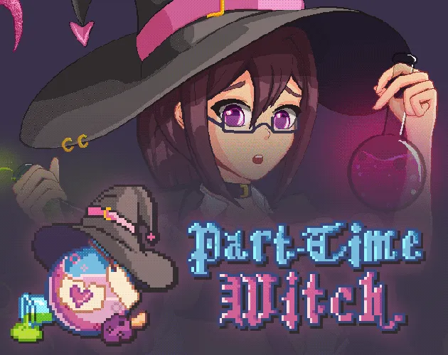 Part-Time Witch cover Final – Ren'Py adult game by Eyed Mushroom free download