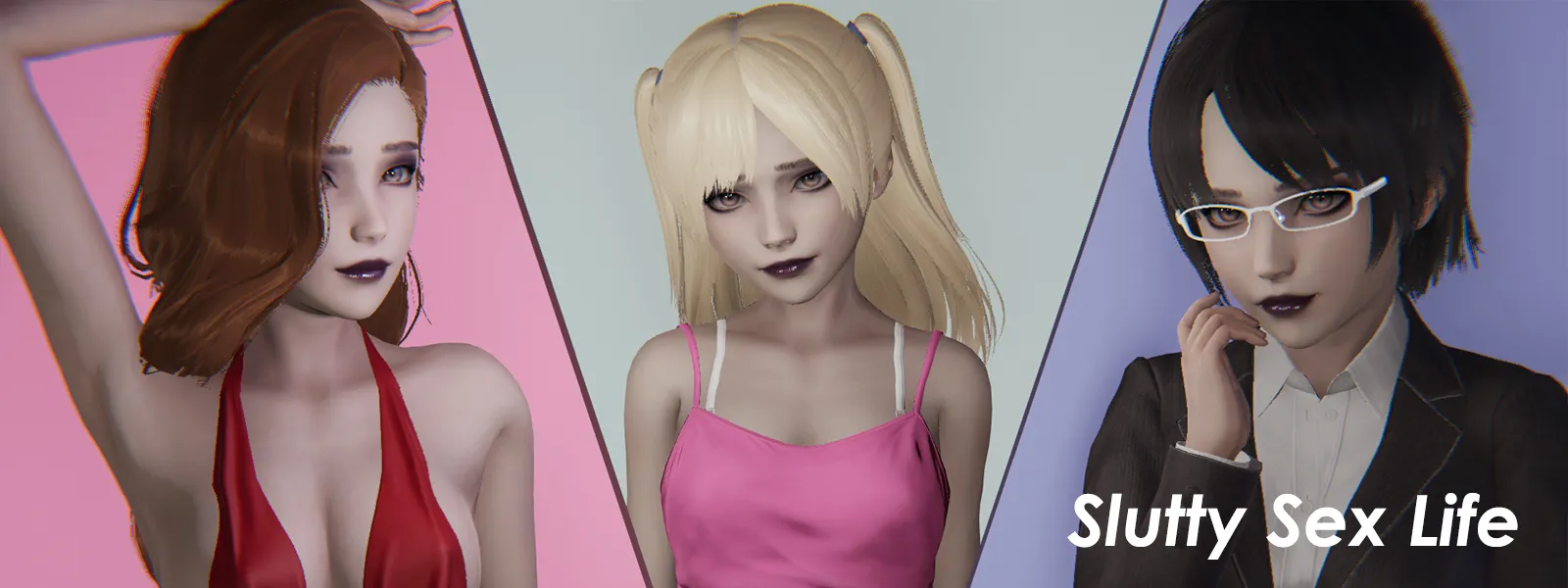 Slutty Sex Life gameplay screenshot 1 (Unity adult game) by ParadiceZone – free download