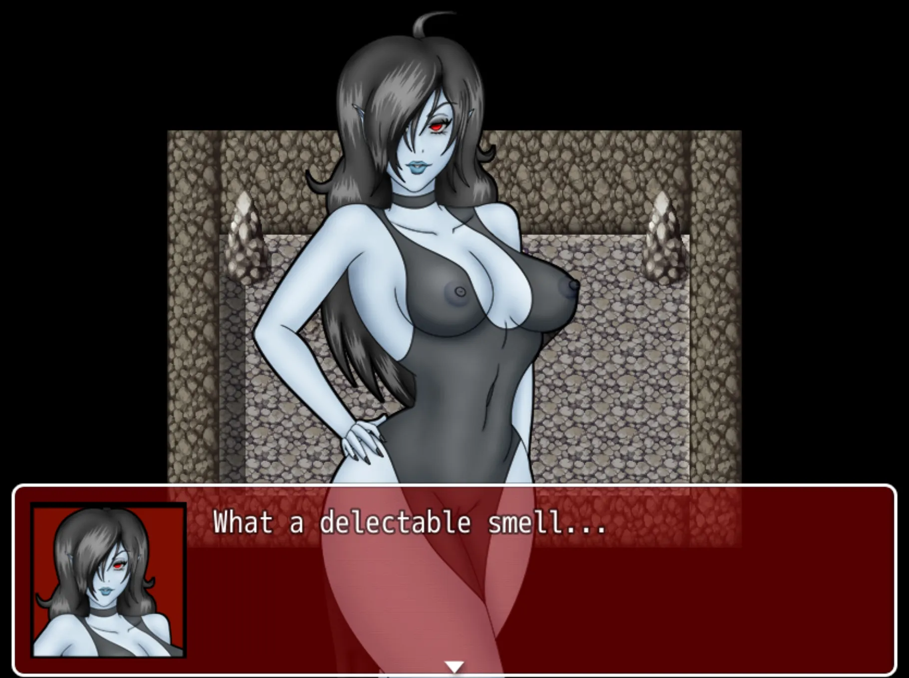 Crimson Veil gameplay screenshot 4 (Ren'Py adult game) by MKRUdesign Deviantart – free download