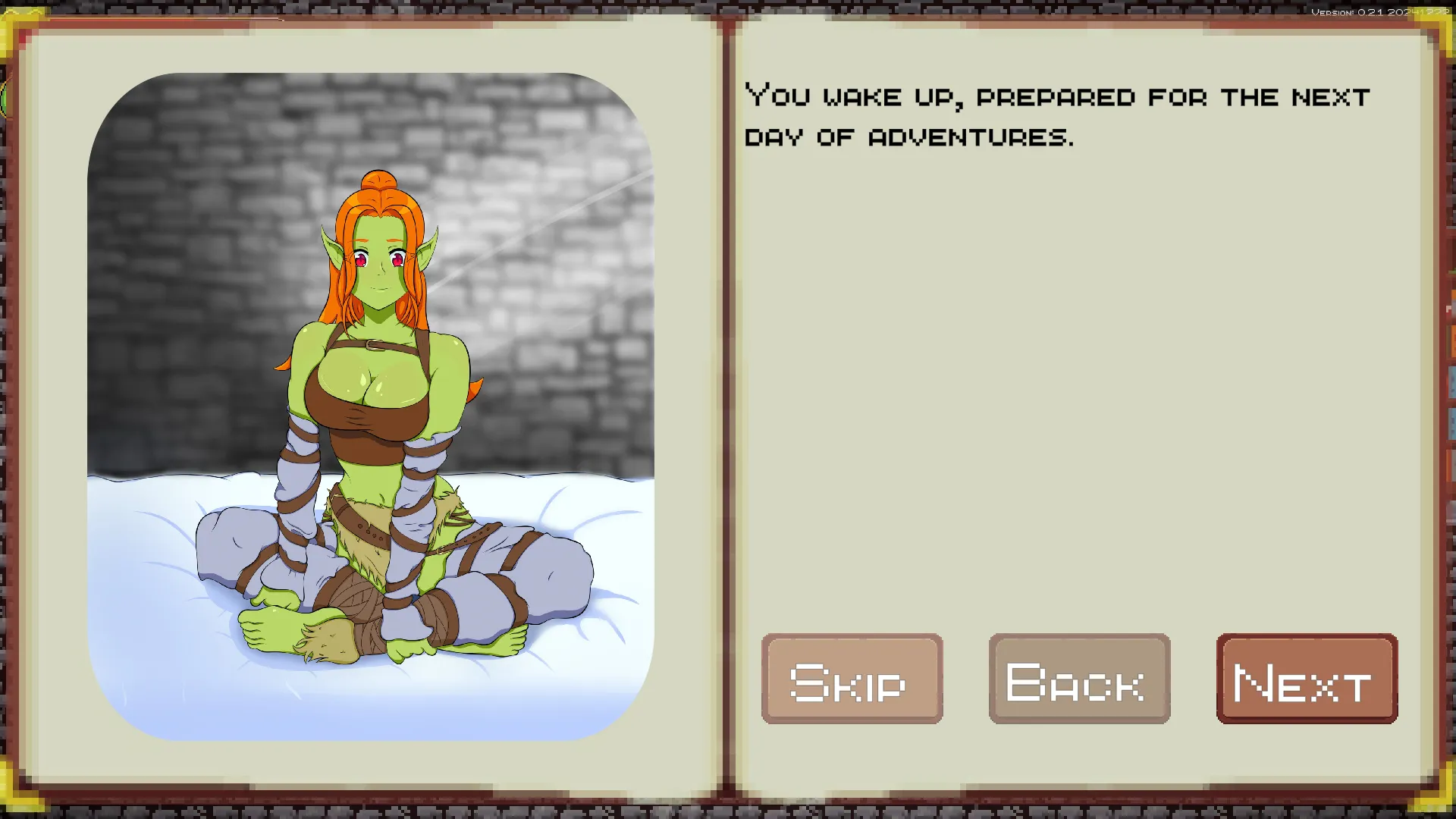 The Outcast Tribe gameplay screenshot 2 (Ren'Py adult game) by WegildDev – free download