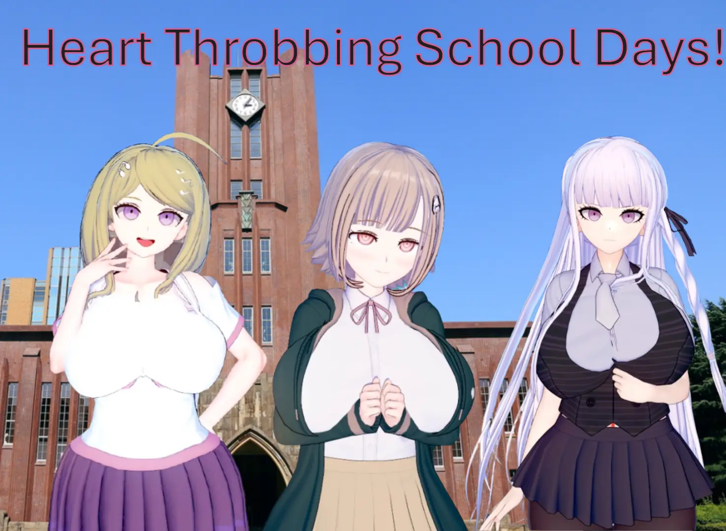 Heart Throbbing School Days gameplay screenshot 4 (Ren'Py adult game) by Danganman – free download