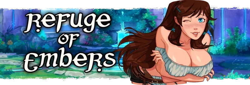 Refuge of Embers cover 0.24b – Ren'Py adult game by Escape Sauce free download