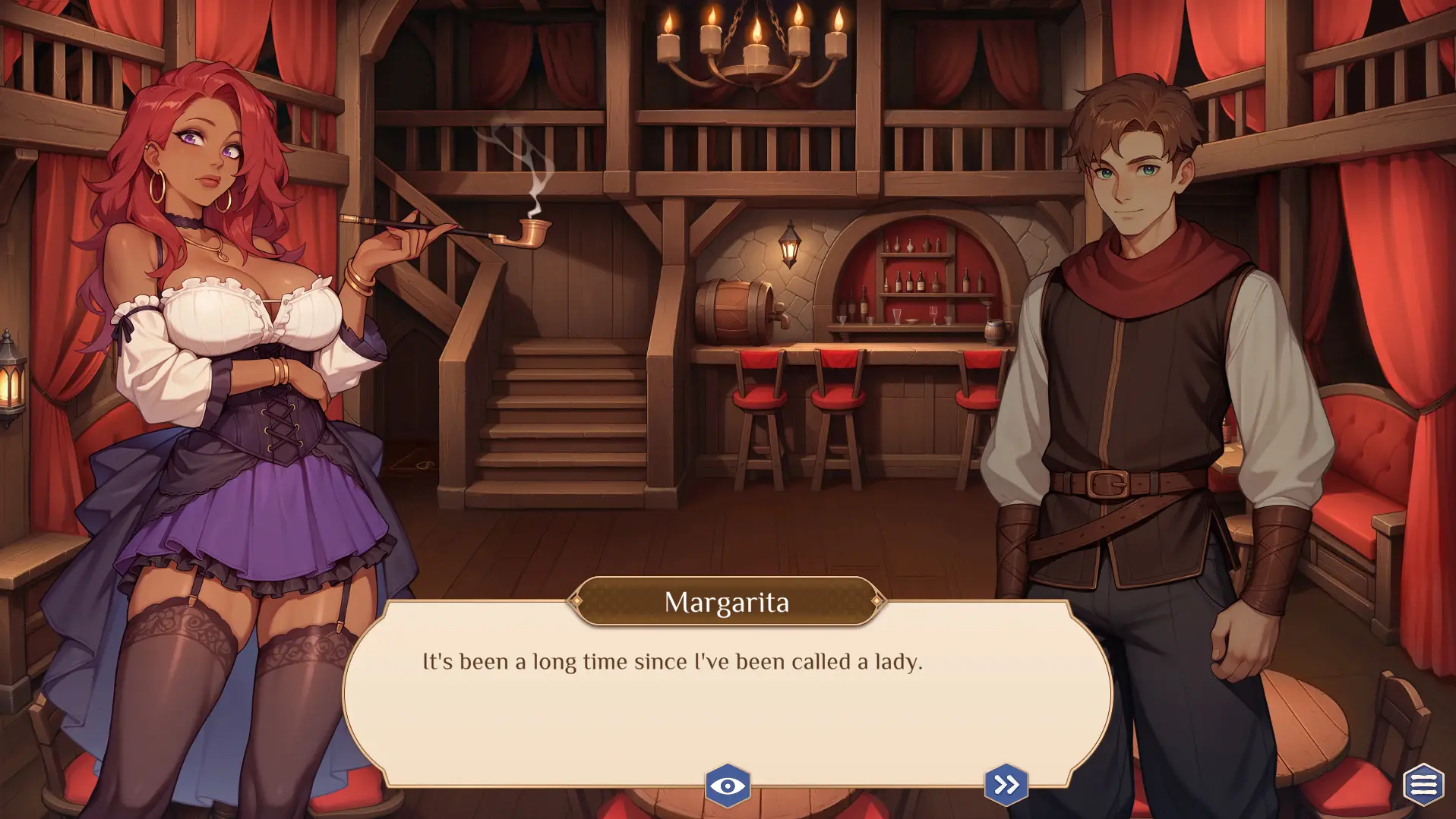 Becoming a King gameplay screenshot 6 (Ren'Py adult game) by Becoming a King Game – free download