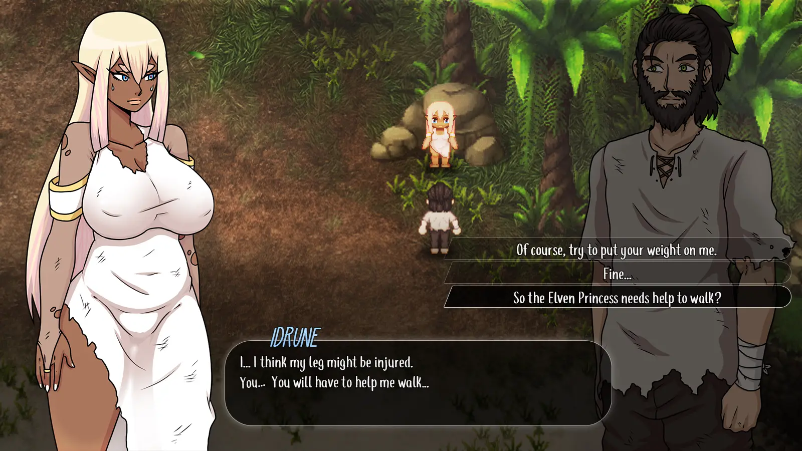 Below Sunshade gameplay screenshot 6 (Ren'Py adult game) by Arvus Games – free download