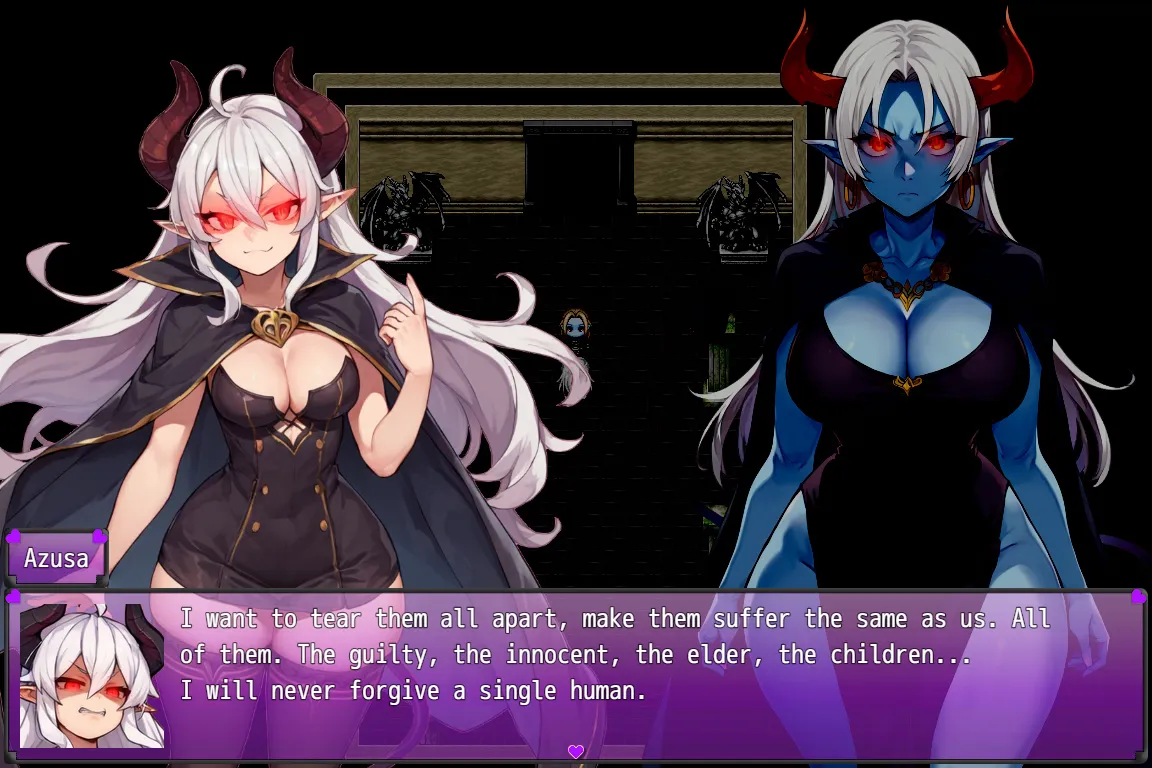 Corruptor Princess gameplay screenshot 1 (Ren'Py adult game) by JinxCola – free download