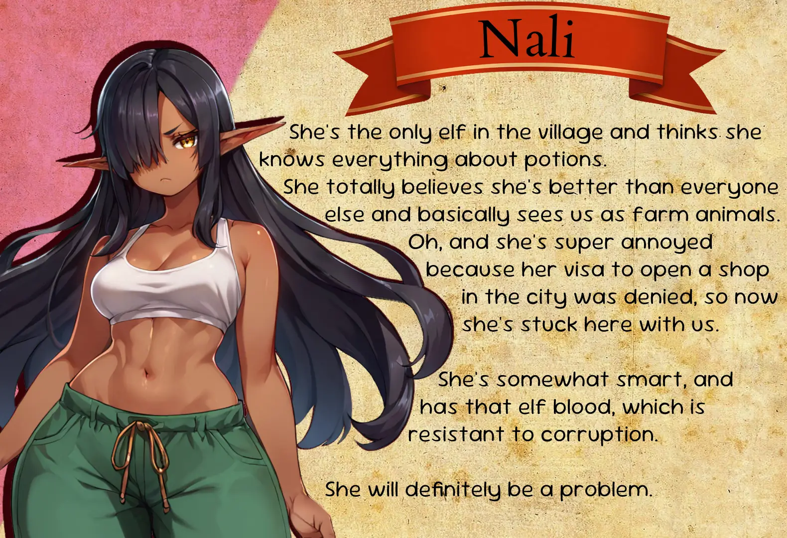 Corruptor Princess gameplay screenshot 14 (Ren'Py adult game) by JinxCola – free download