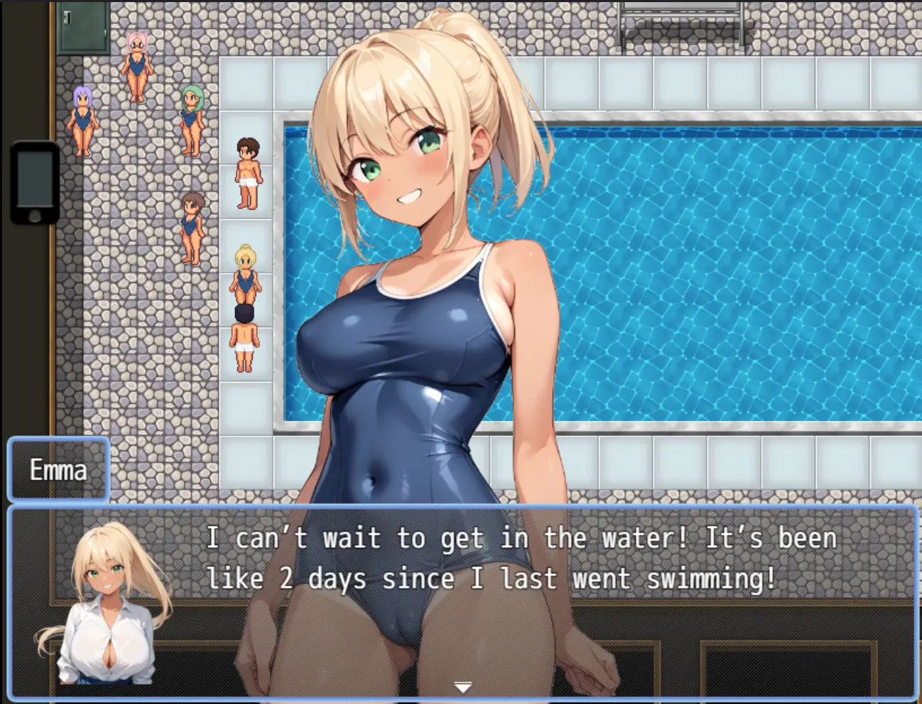 NurTureR High gameplay screenshot 5 (Ren'Py adult game) by DrBoki – free download