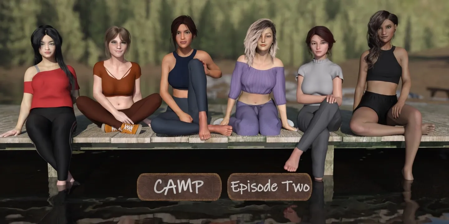 Camp cover Episode 3 – Ren'Py adult game by RedeemedRooster free download