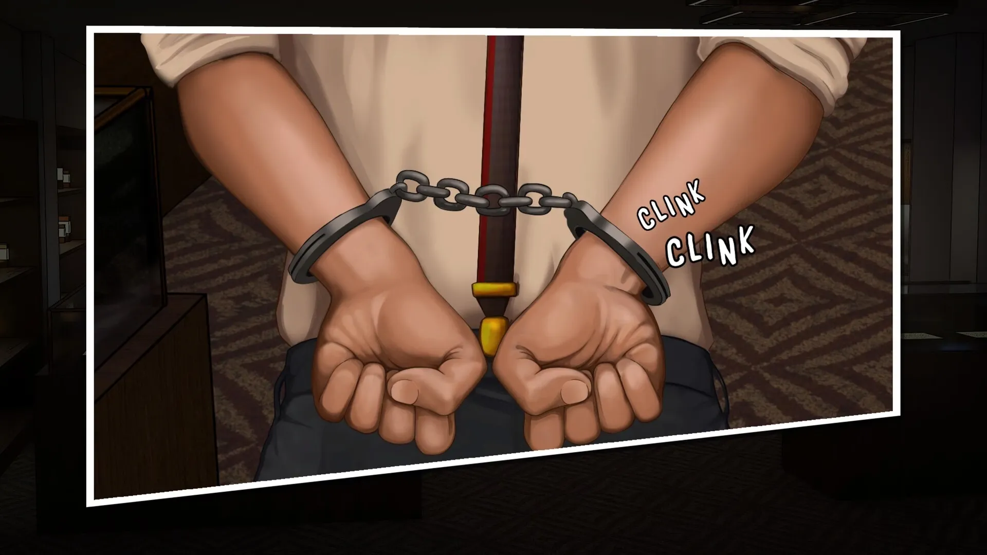 Mask City- Chapter Zero gameplay screenshot 5 (Ren'Py adult game) by Powersteal Interactive – free download