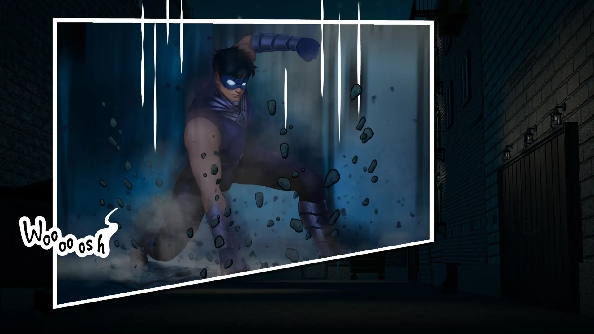 Mask City- Chapter Zero gameplay screenshot 8 (Ren'Py adult game) by Powersteal Interactive – free download