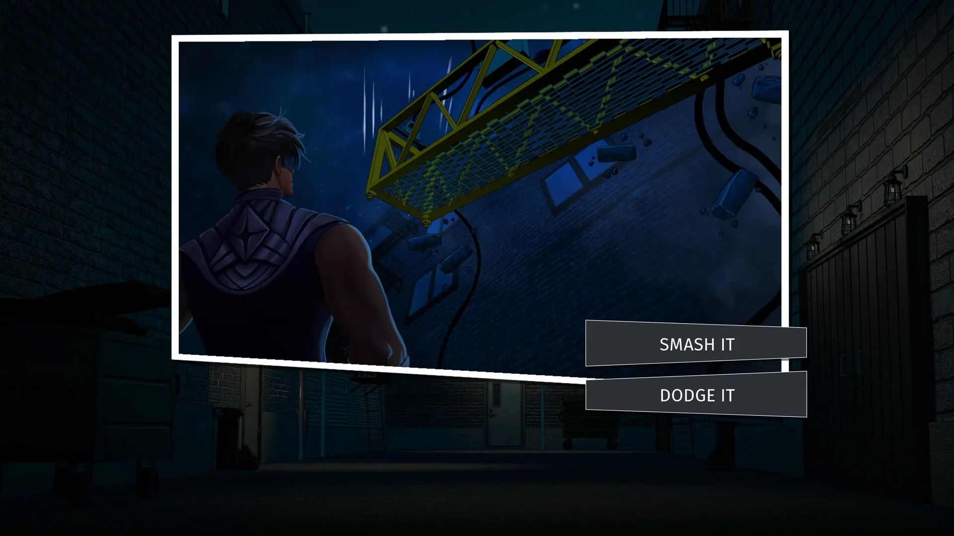 Mask City- Chapter Zero gameplay screenshot 6 (Ren'Py adult game) by Powersteal Interactive – free download
