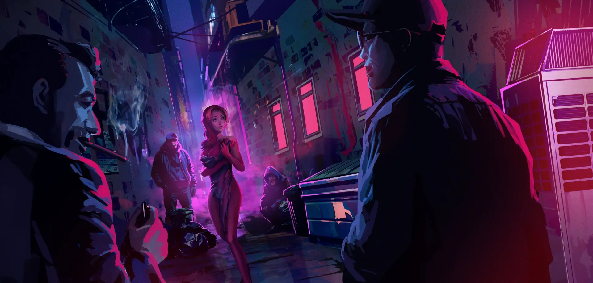 Unaware in the City gameplay screenshot 11 (Ren'Py adult game) by Mr. Unaware Studios – free download