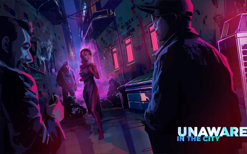 Unaware in the City cover 50 Steam – Ren'Py adult game by Mr. Unaware Studios free download