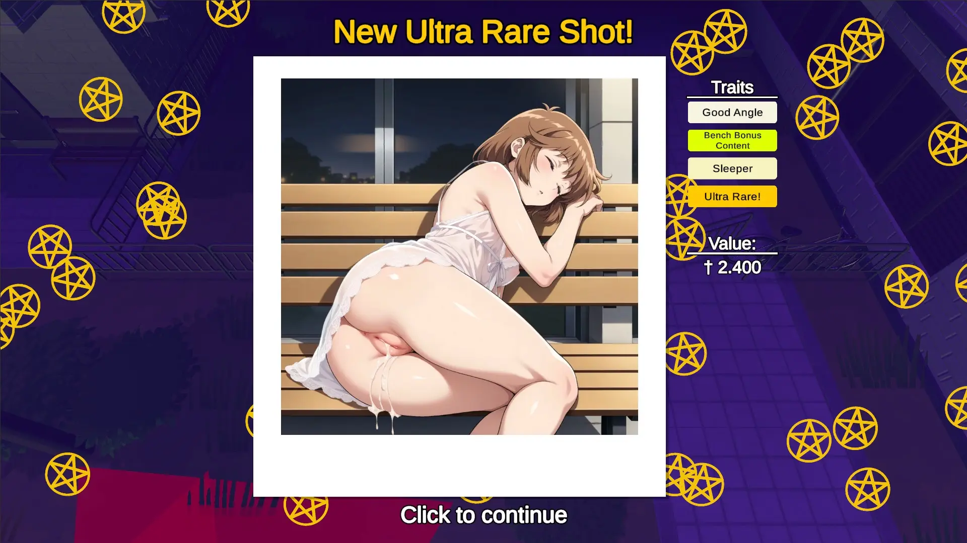 Snapshot: Naughty Nightmares gameplay screenshot 6 (Ren'Py adult game) by Tiny Secret Games – free download