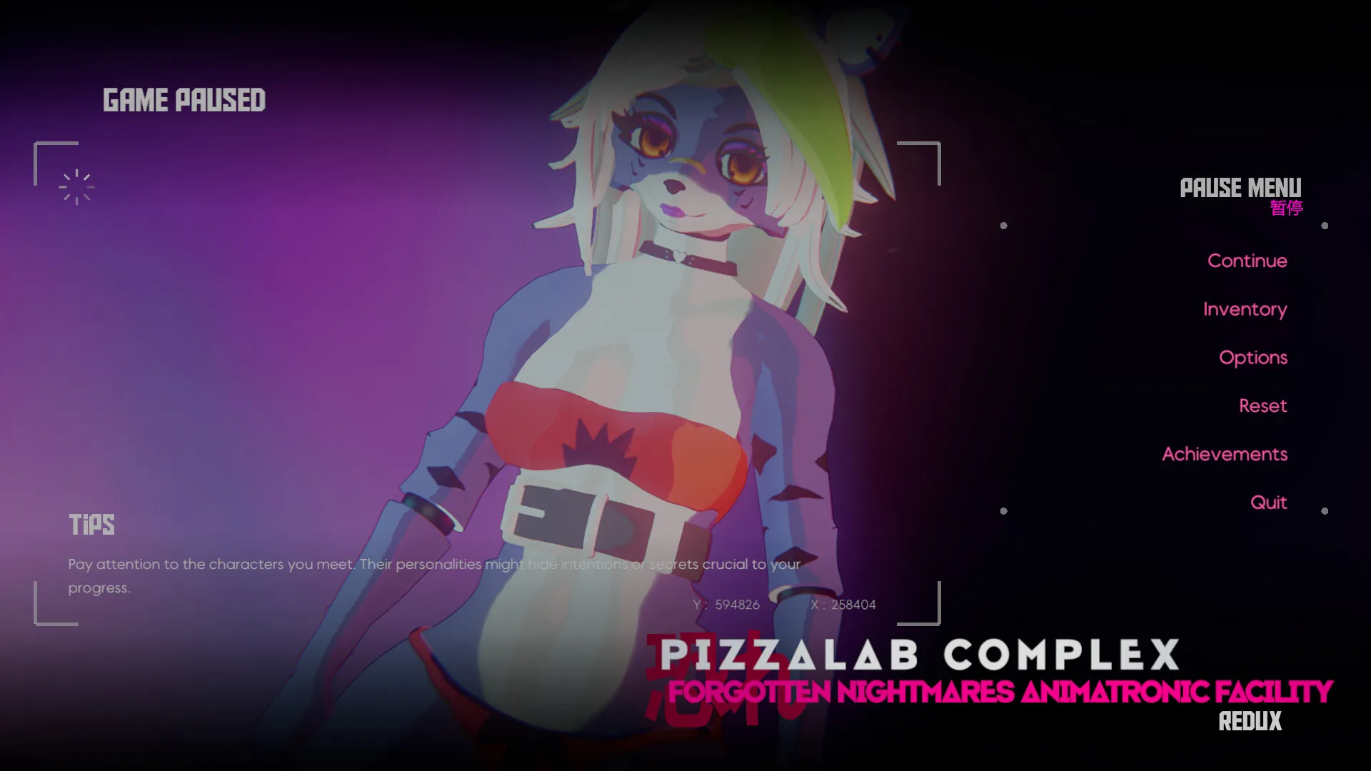 Pizzalab Complex gameplay screenshot 3 (Ren'Py adult game) by AXRIVYX – free download