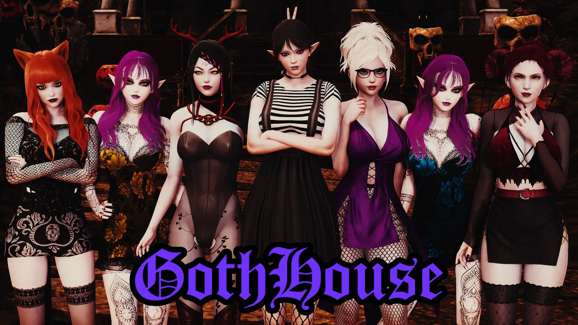 GothHouse cover Chapter 5 – Ren'Py adult game by Chimeros free download
