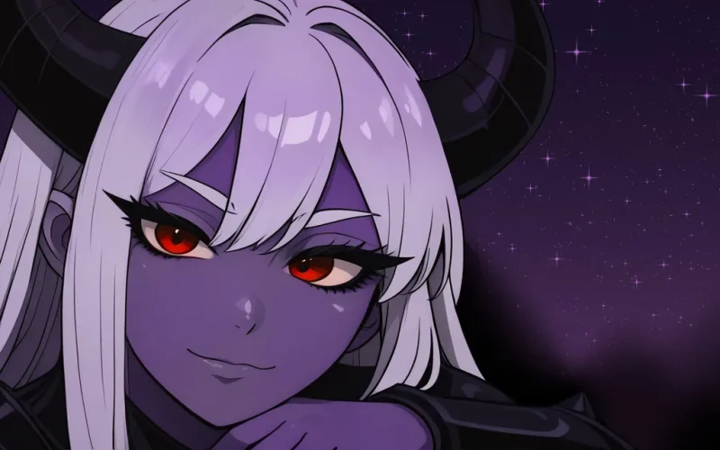 My Domestic Demon Queen cover 0.03A – Ren'Py adult game by BrokenHeart free download