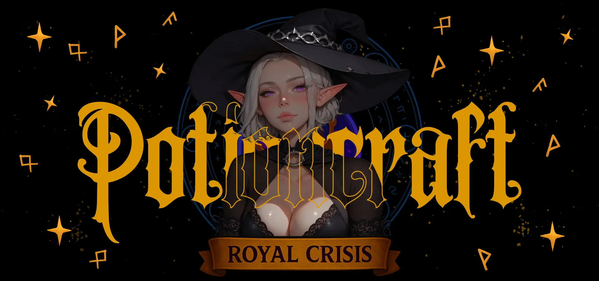 PotionCraft Royal Crisis gameplay screenshot 5 (HTML adult game) by Naru – free download