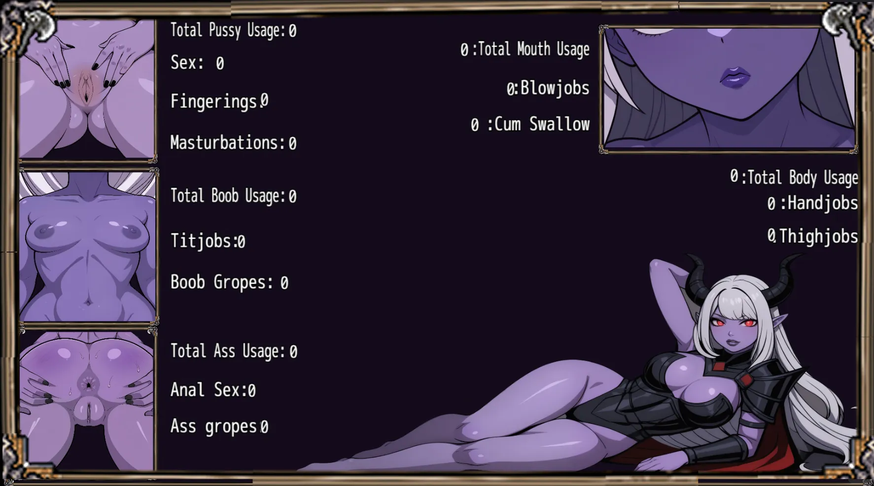 My Domestic Demon Queen gameplay screenshot 11 (Ren'Py adult game) by BrokenHeart – free download