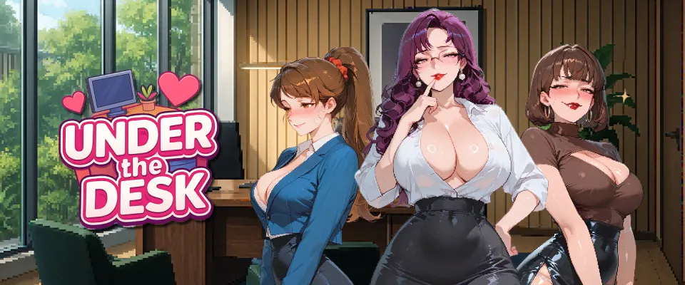 Under the Desk gameplay screenshot 1 (Unity adult game) by nbrsgames – free download