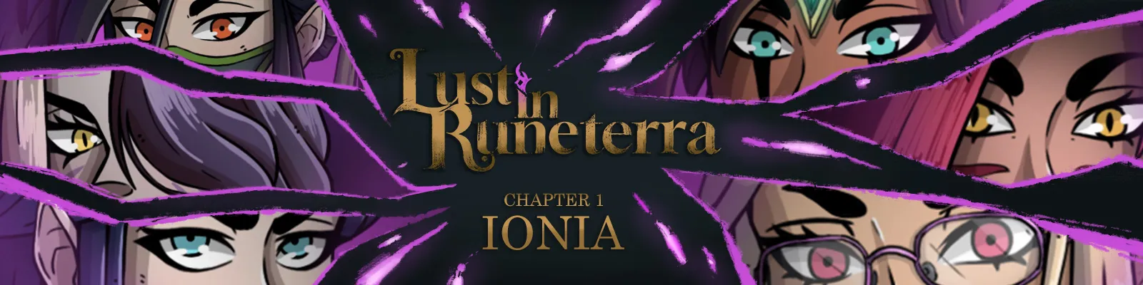 Lust in Runeterra cover 0.1.6f – Ren'Py adult game by AfterDark Studio free download