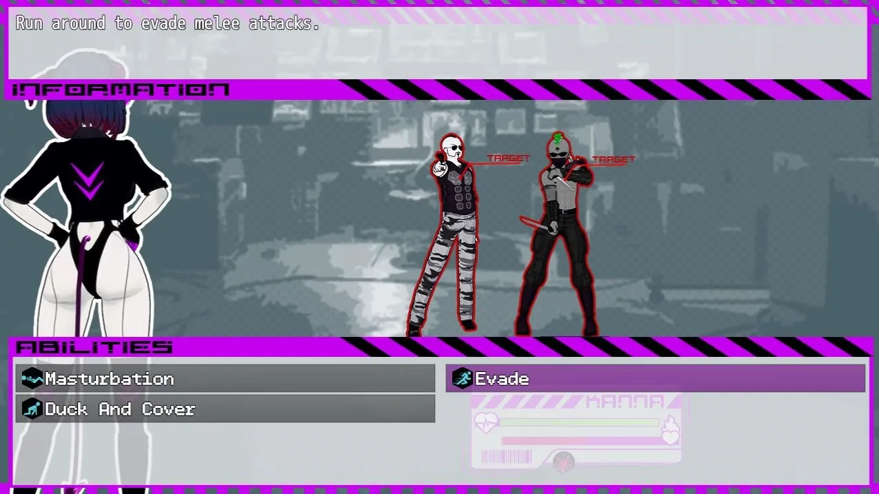 Neon City Succubus gameplay screenshot 13 (Ren'Py adult game) by knsdigitalstudio – free download