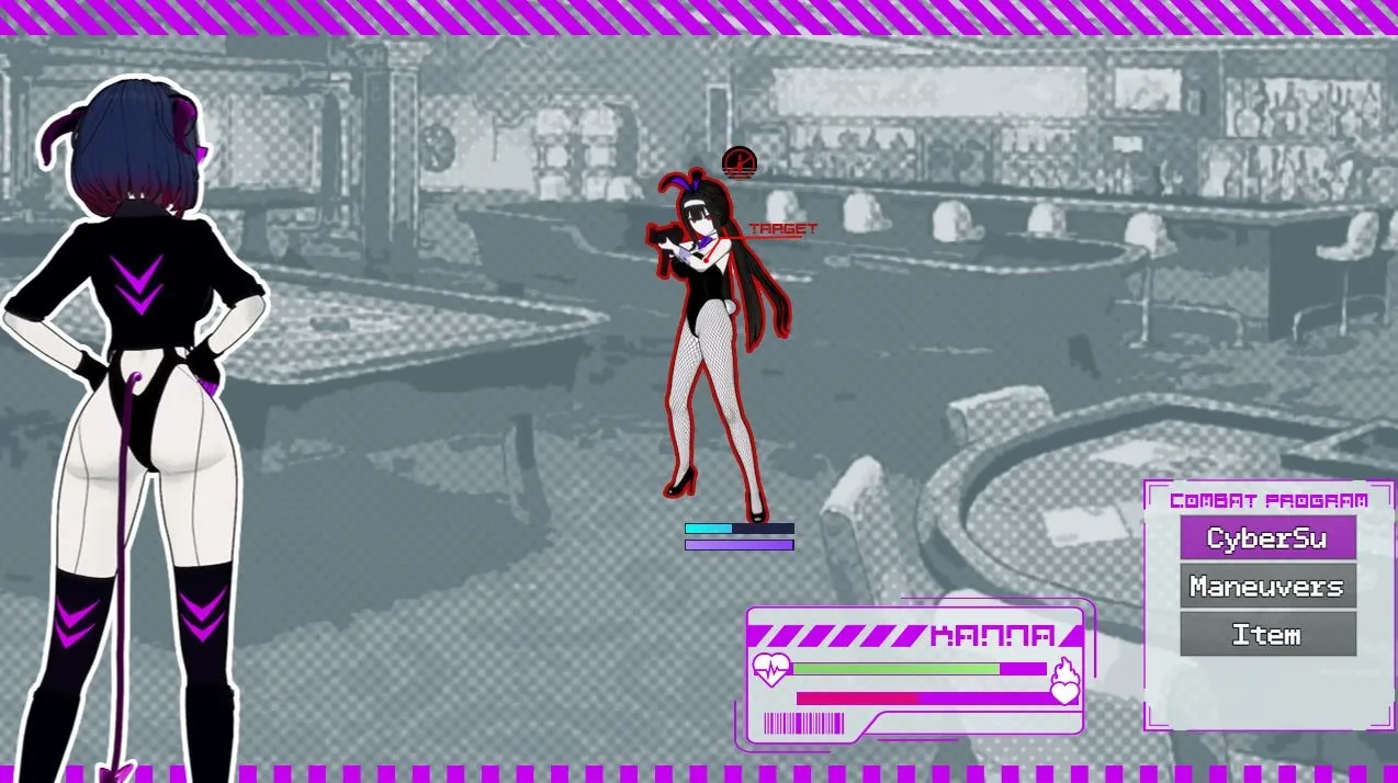 Neon City Succubus gameplay screenshot 12 (Ren'Py adult game) by knsdigitalstudio – free download