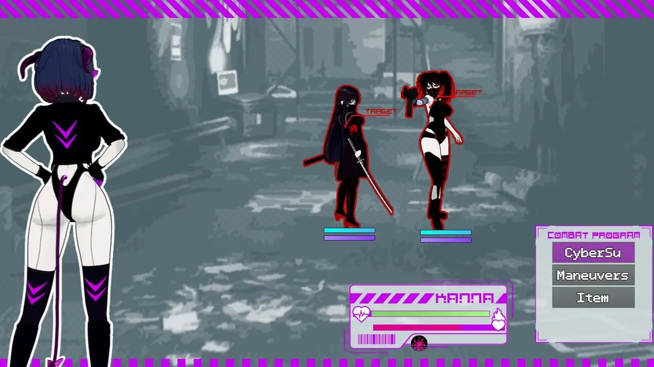 Neon City Succubus gameplay screenshot 17 (Ren'Py adult game) by knsdigitalstudio – free download