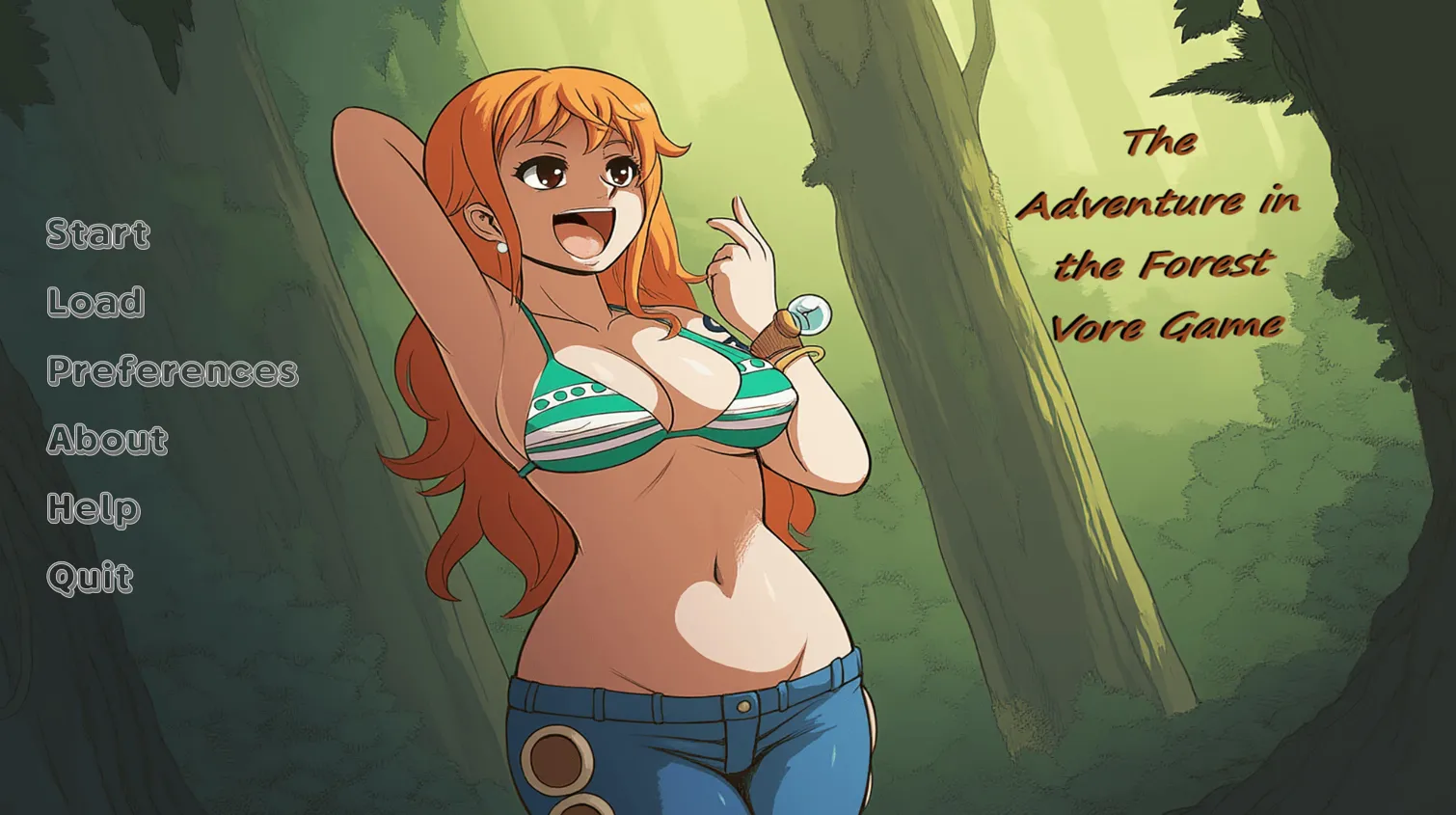 The Adventure in the Forest – Vore Game cover 1.1 – Ren'Py adult game by Zefiro VoreAI free download