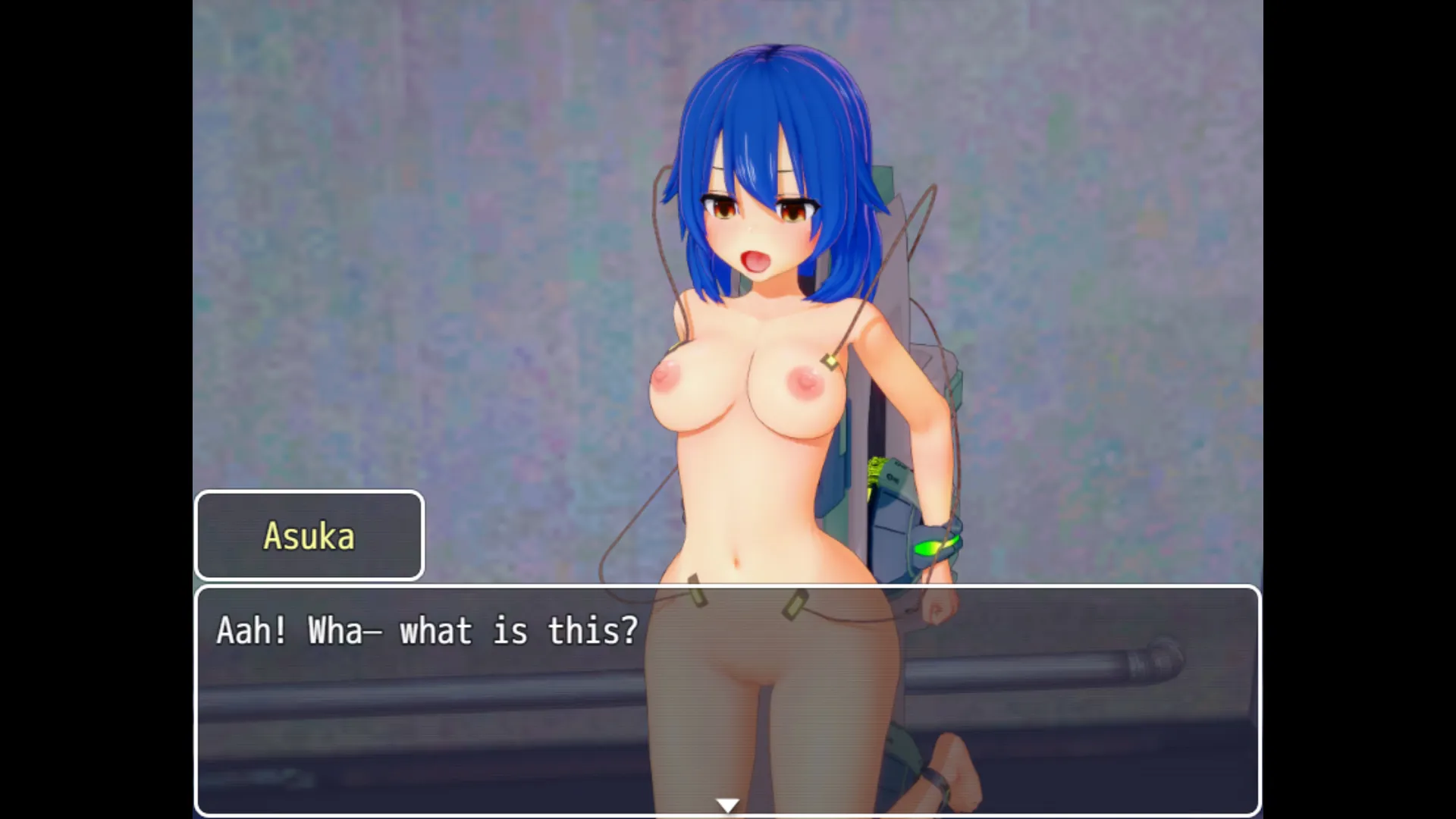 Great Exorcist Asuka gameplay screenshot 3 (Ren'Py adult game) by H.ERO – free download