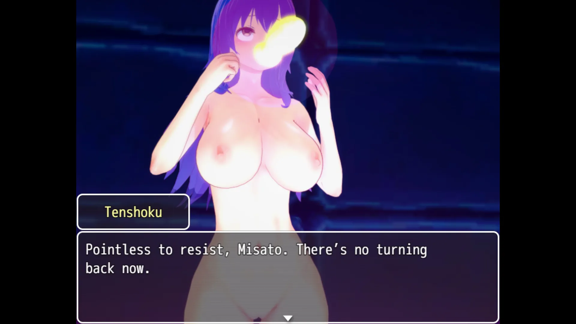 Great Exorcist Asuka gameplay screenshot 5 (Ren'Py adult game) by H.ERO – free download