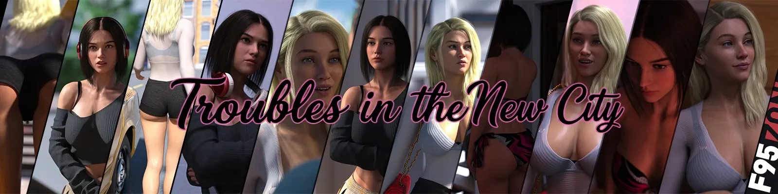 Troubles in the New City cover 0.2a – Ren'Py adult game by DestructiveRaccoon free download