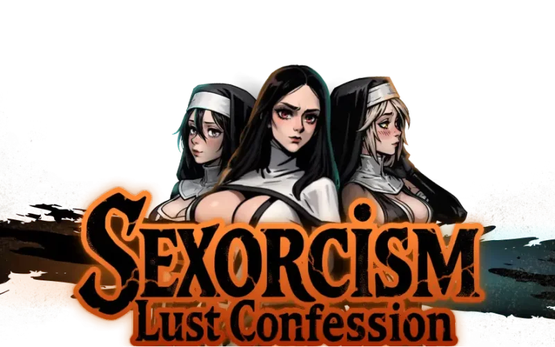 Sexorcism: Lust Confession cover 1.0 – Ren'Py adult game by Kinky Business Group free download