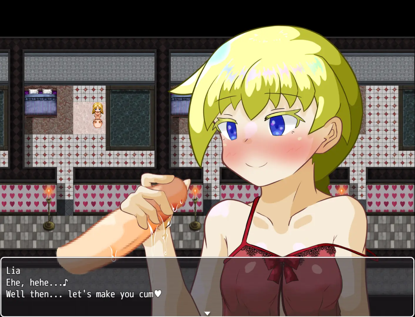 Lia and the Gem Journey gameplay screenshot 3 (Ren'Py adult game) by Café Hifumi/喫茶ひふみ – free download