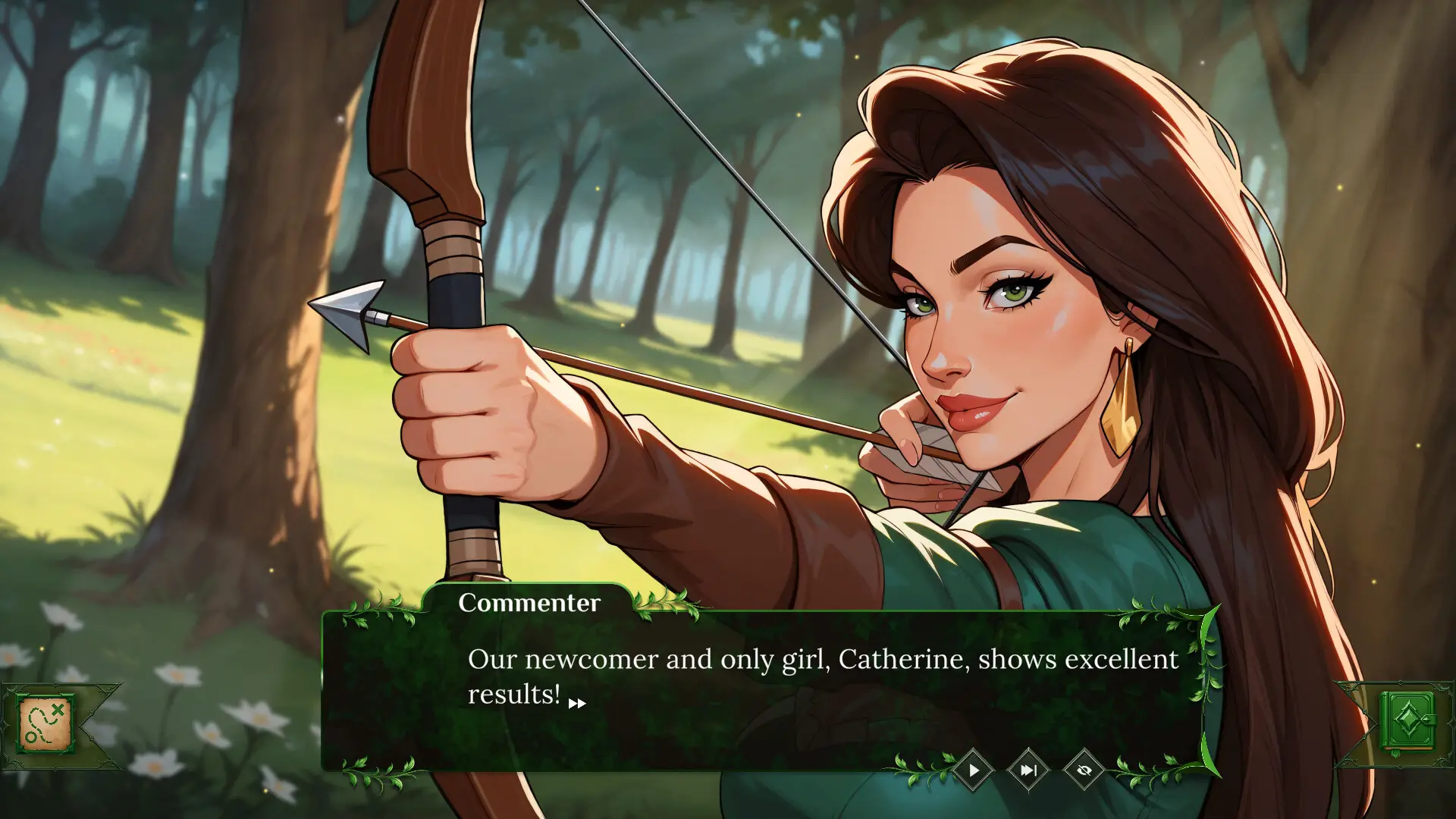 Throbbin Hood gameplay screenshot 2 (Ren'Py adult game) by BanzaiProject – free download